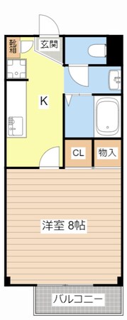 Delta Studioの物件間取画像